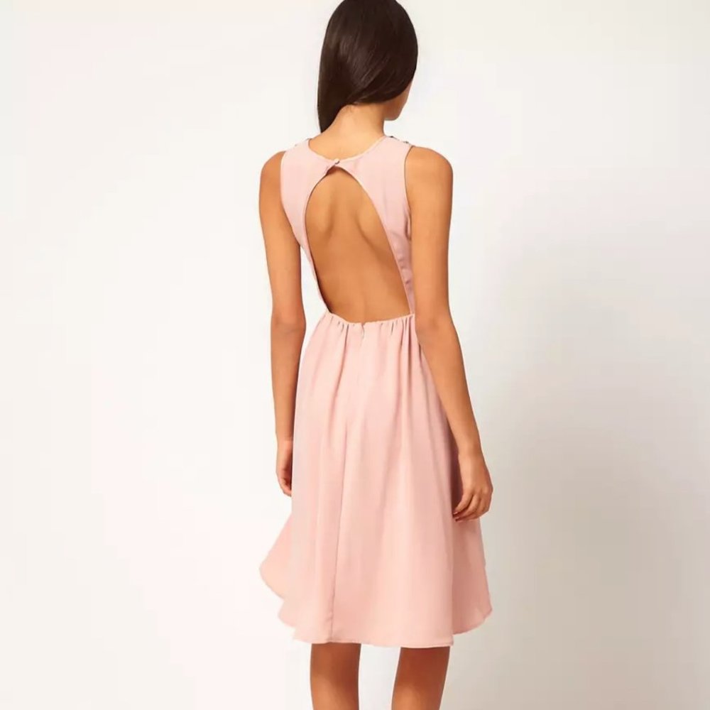 ASOS Petite Exclusive High Low dress - Picture 2 of 4